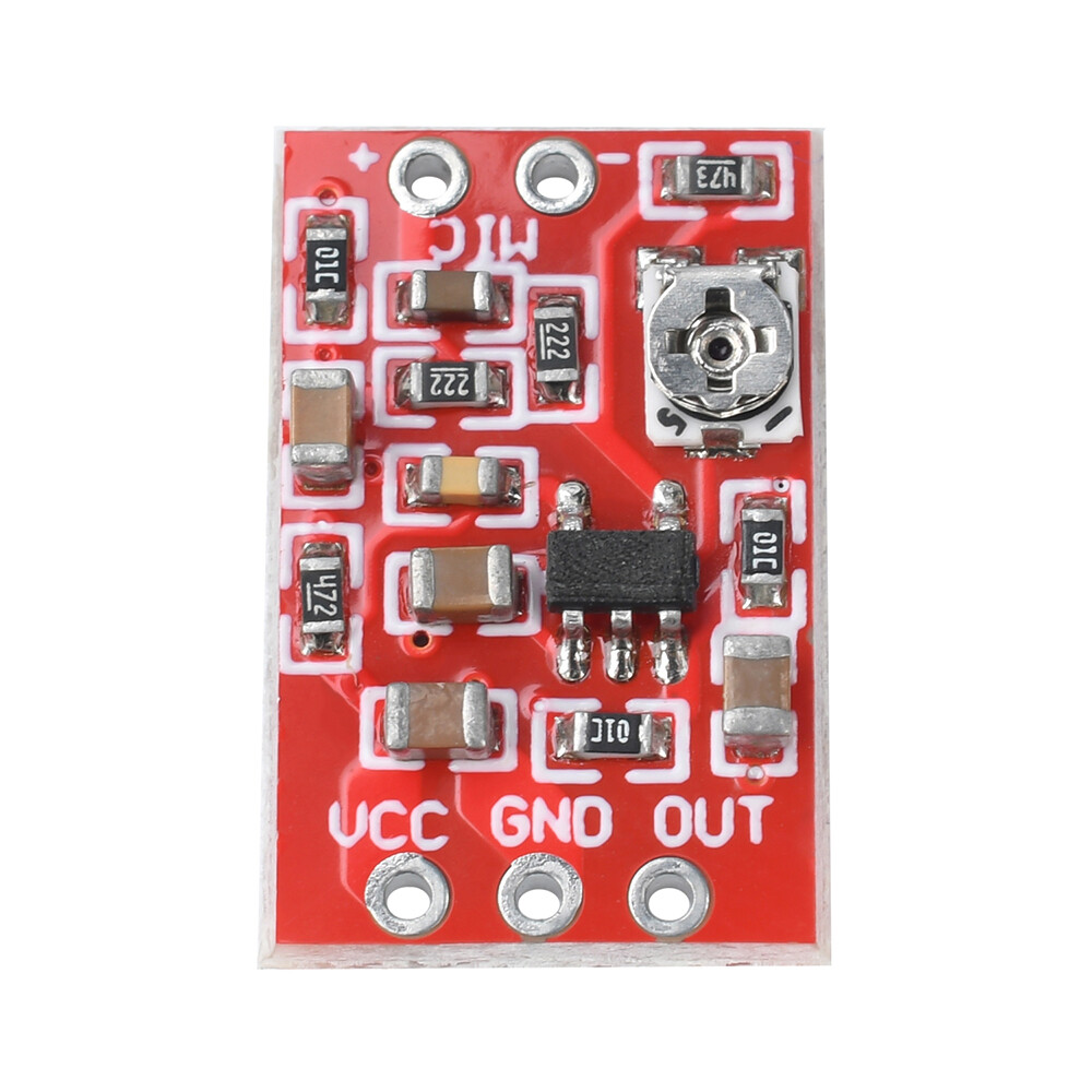 1-10PCS DC 3-5V Electret Microphone Preamplifier Module 721 Adjustable 5-30db