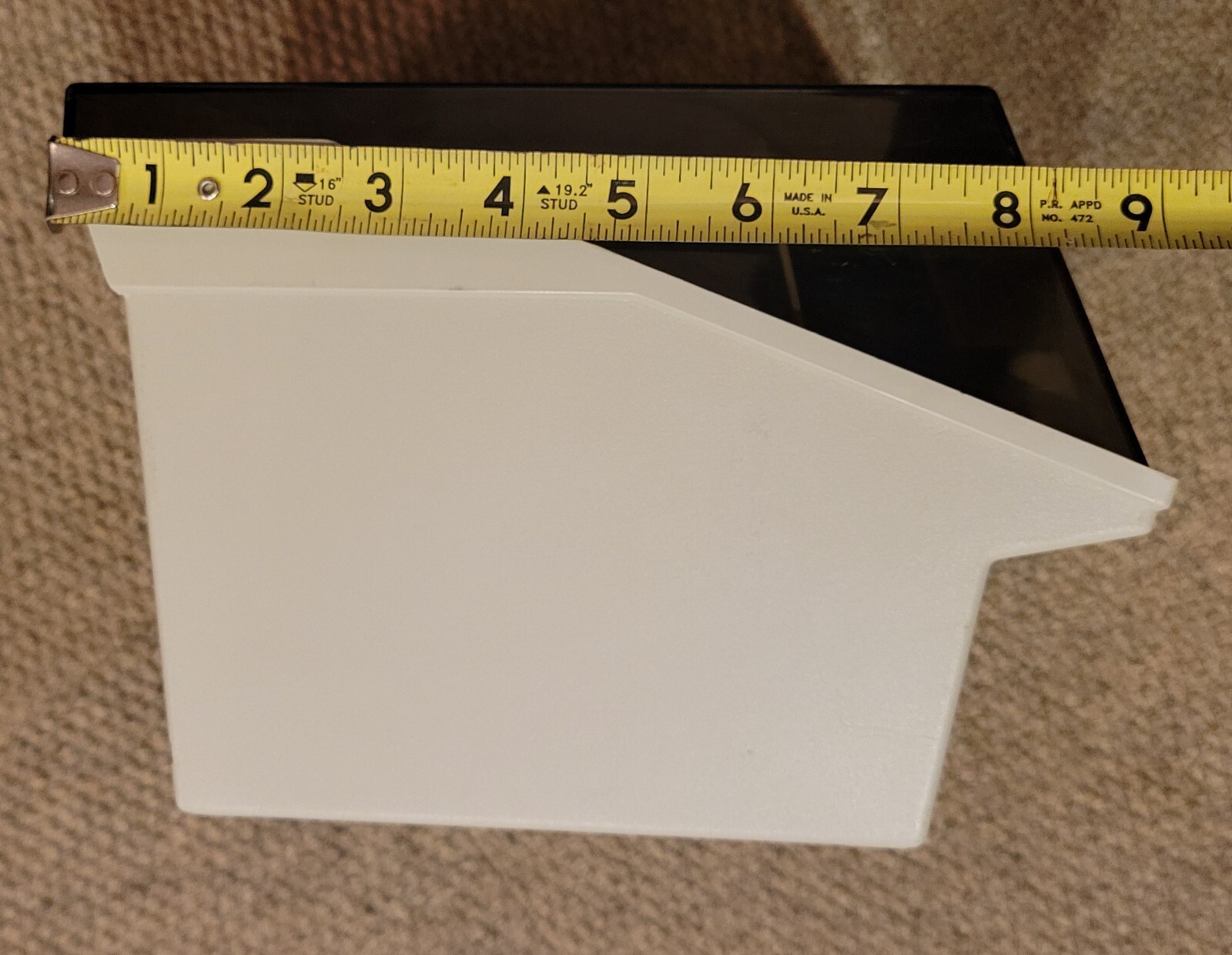 ALLSOP 5.25" Floppy Disk Storage Box w/dividers Case 80s 90s Tech Computer Retro