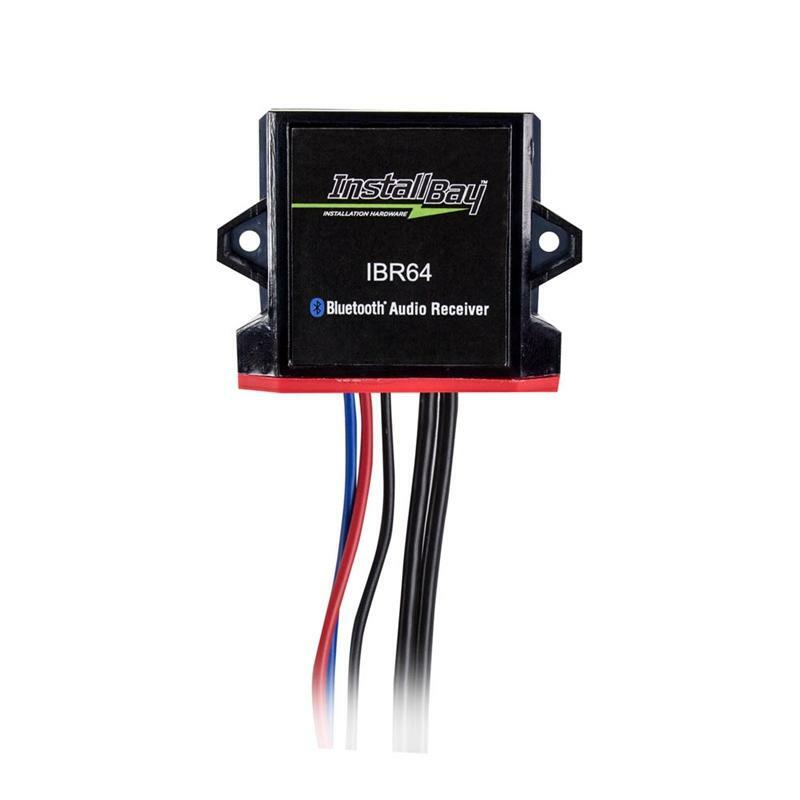 Install Bay IBR64 Universal Water Proof Bluetooth Audio Receiver to RCA Output