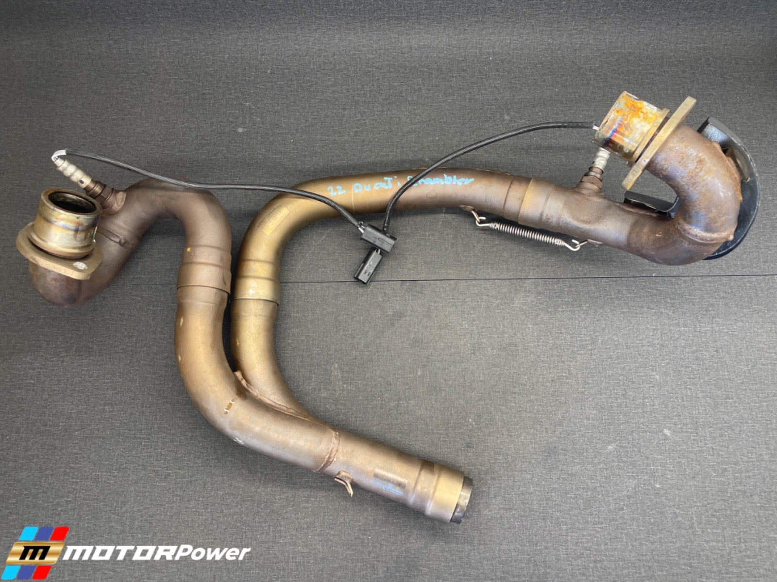 2022 Ducati Scrambler Engine Exhaust Header Manifold 4PC Genuine OEM