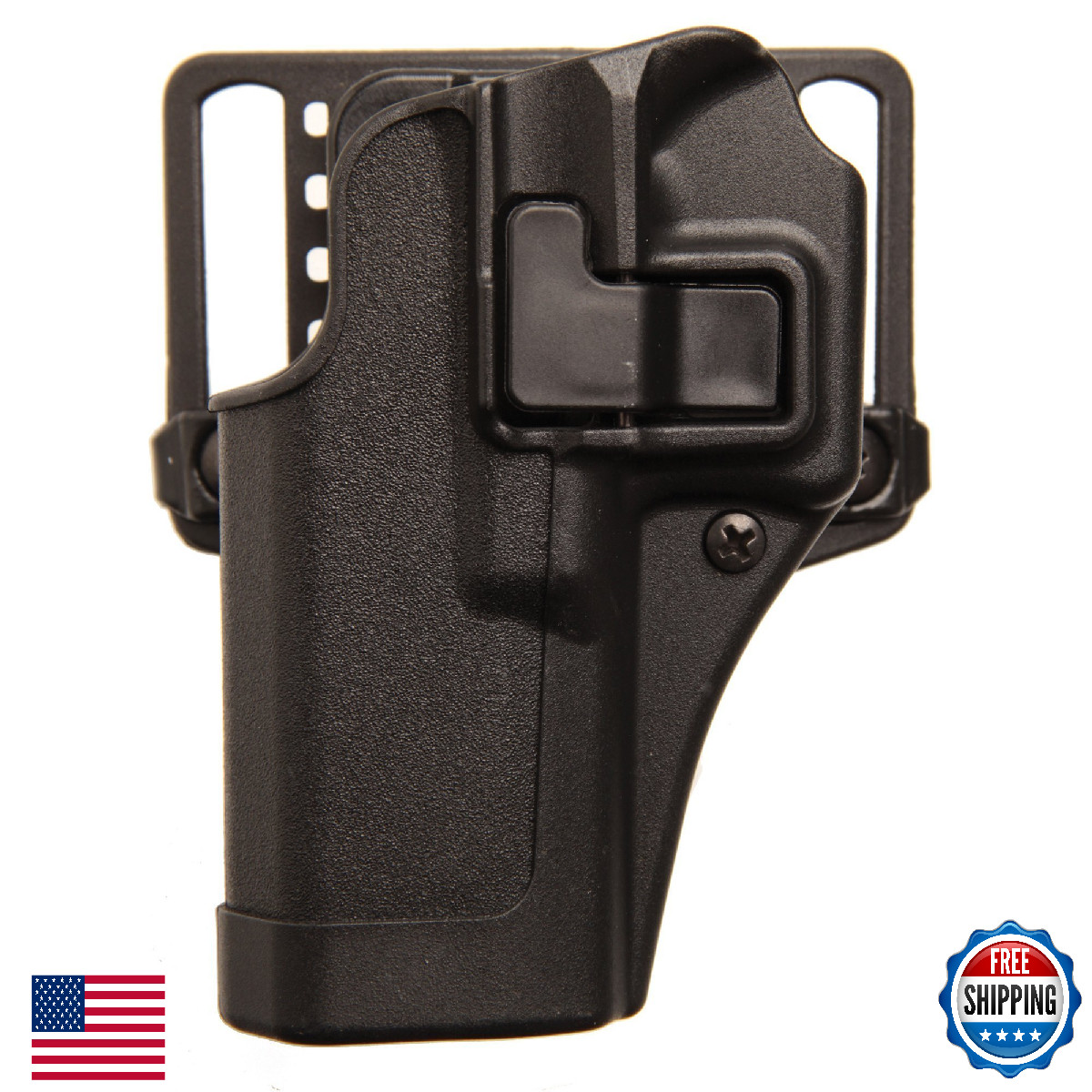 BLACKHAWK Serpa CQC Concealment Holster Matte Black Size 31 Right Hand