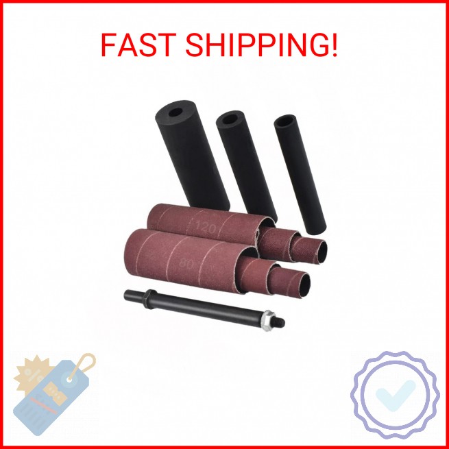 scottchen PRO Spindle Sander Adaptor 4-1/2" x 1/2" with Rubber Sanding Drum Kit