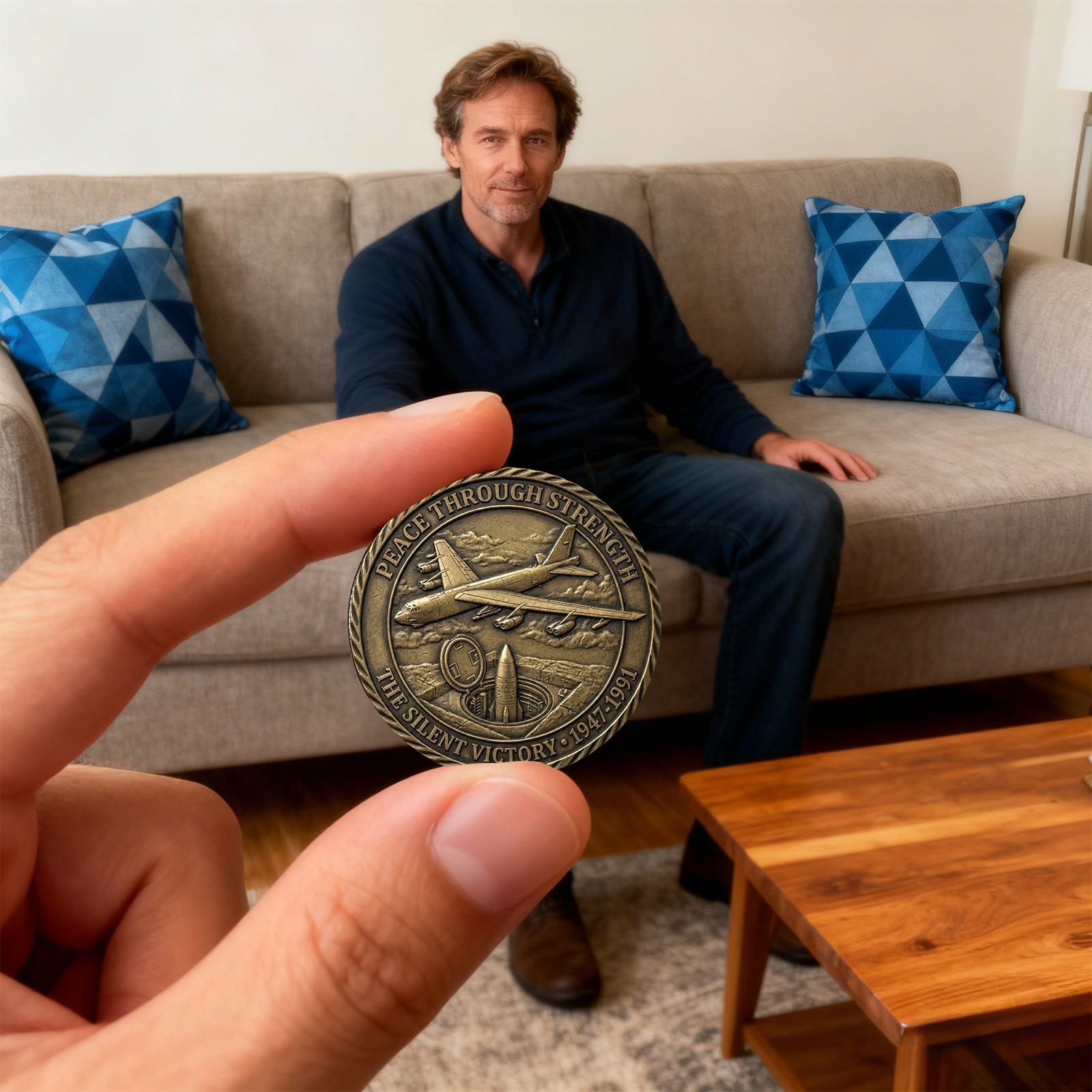 COLD WAR VETERAN - Fun Commemorative Coin - Interesting Gift