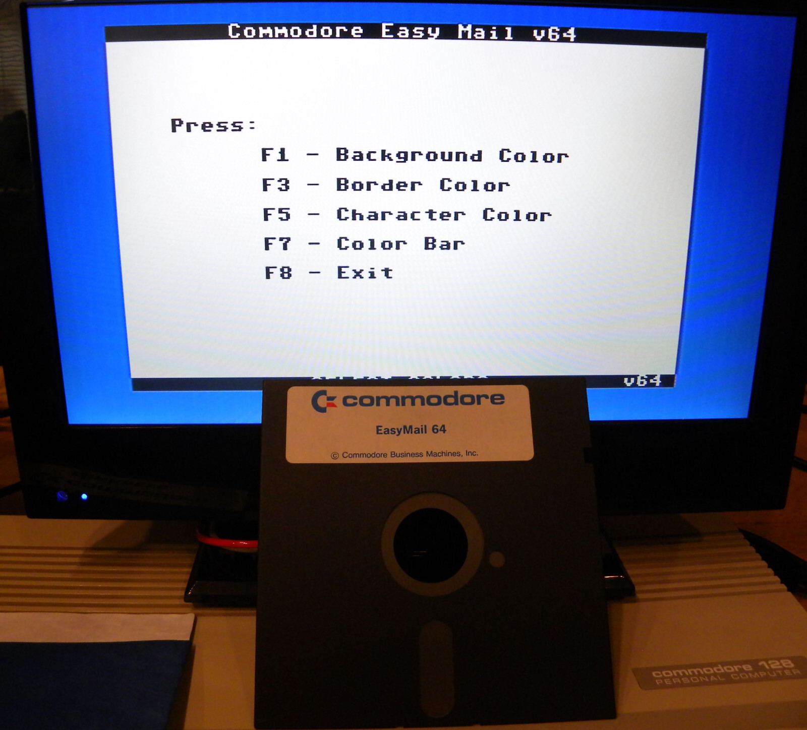 Commodore 64 Application Software Lot Easy Mail Business C64/128/64C/SX64/128DCR