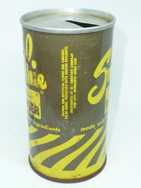Empty Top Opened 12oz Ol' Smoothie Genuine Root Beer Tab-Top