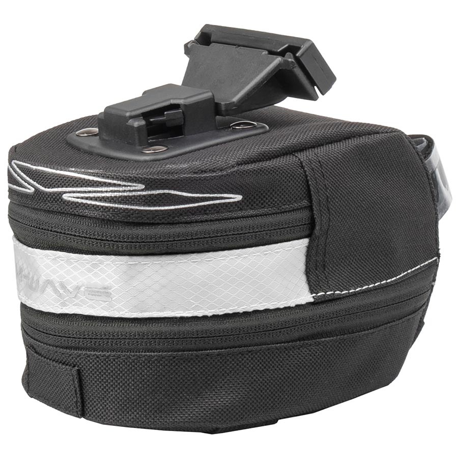 M-Wave Tilburg Water-Resistant Seat Bag with Reflective Stripes & Expandable