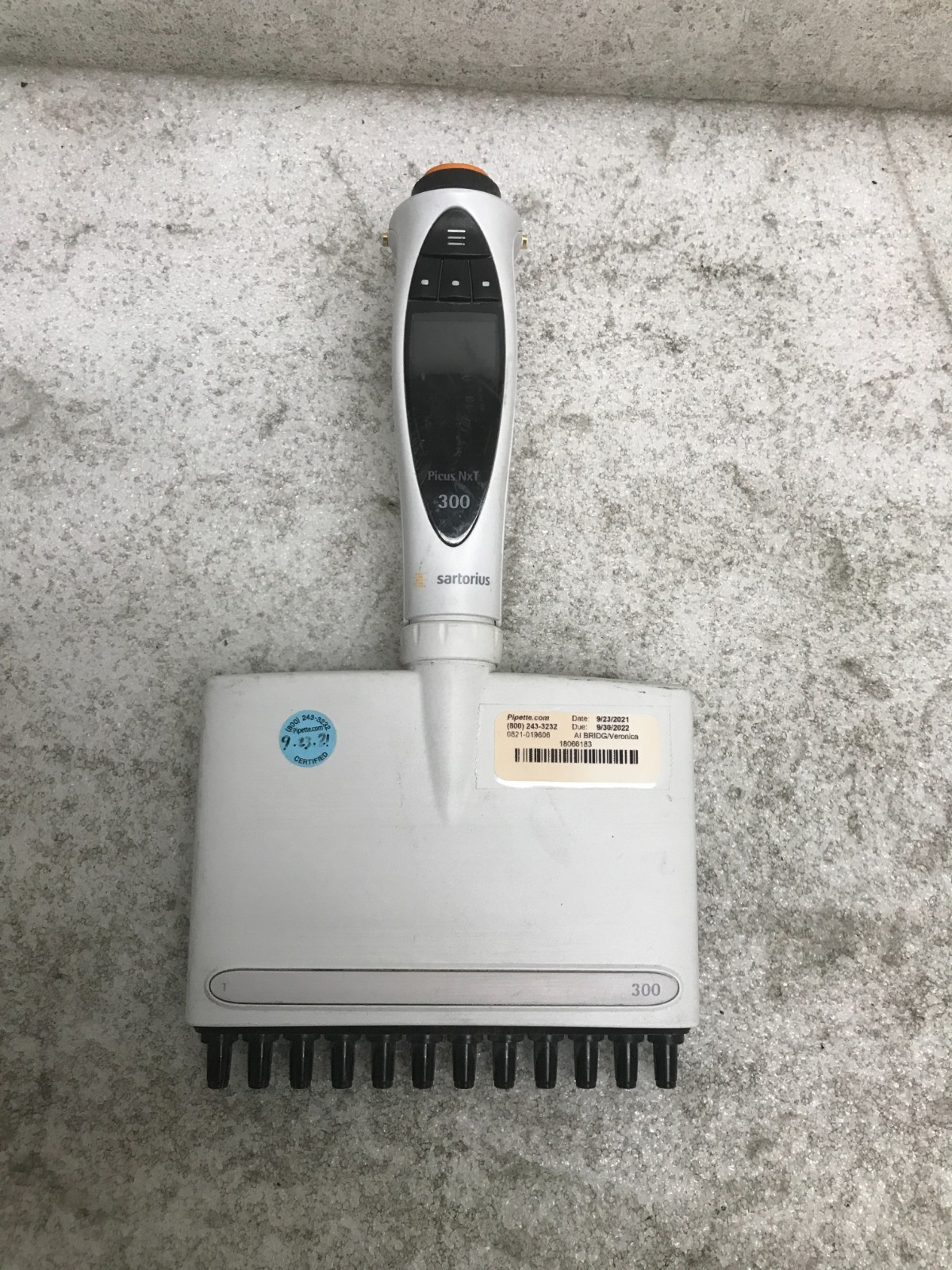 Biohit / Sartorius Picus NxT 1200 Electronic 12 Channel Pipette