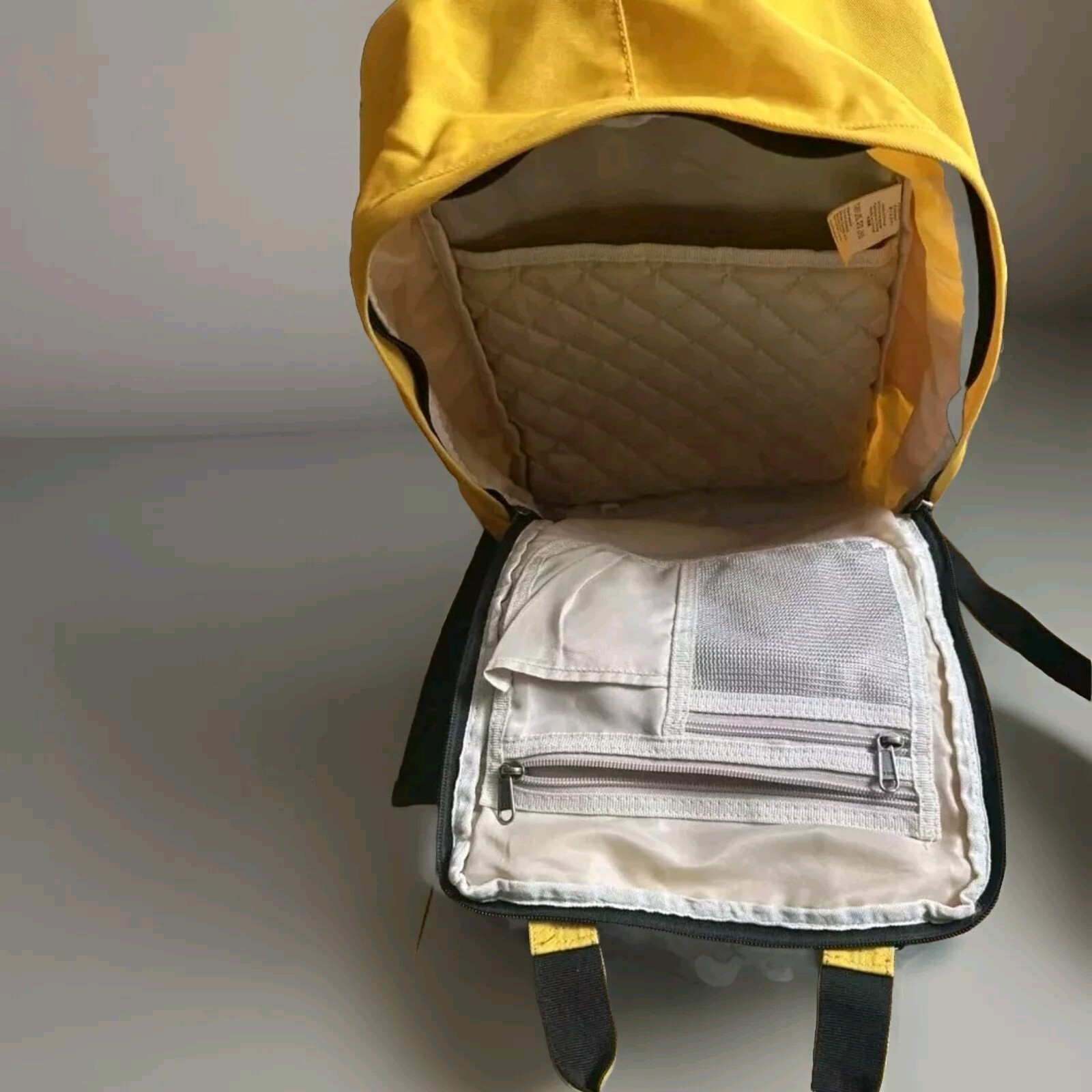 Vaschy Square Palette Pack Yellow Backpack 15 inch laptop. PB