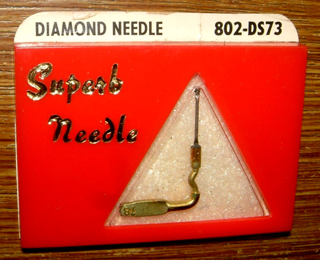 PHONOGRAPH NEEDLE 802-DS73 for SONOTONE N3TA N3TSD, 8643DS AC190 N671sd EV3207DS