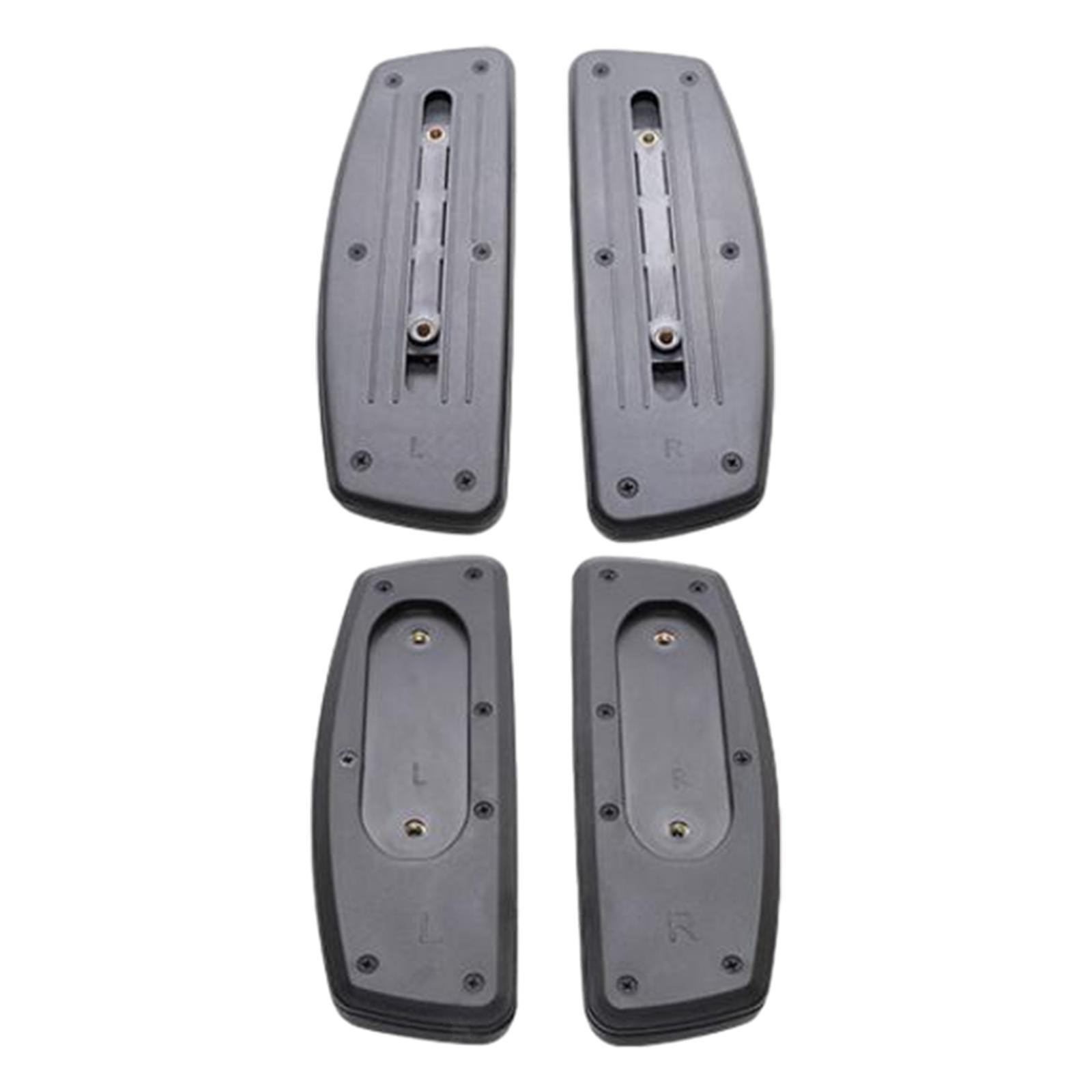 2Pcs Office Chair Replacement Armrest Arm Pads Caps Water Resistant Comfortable