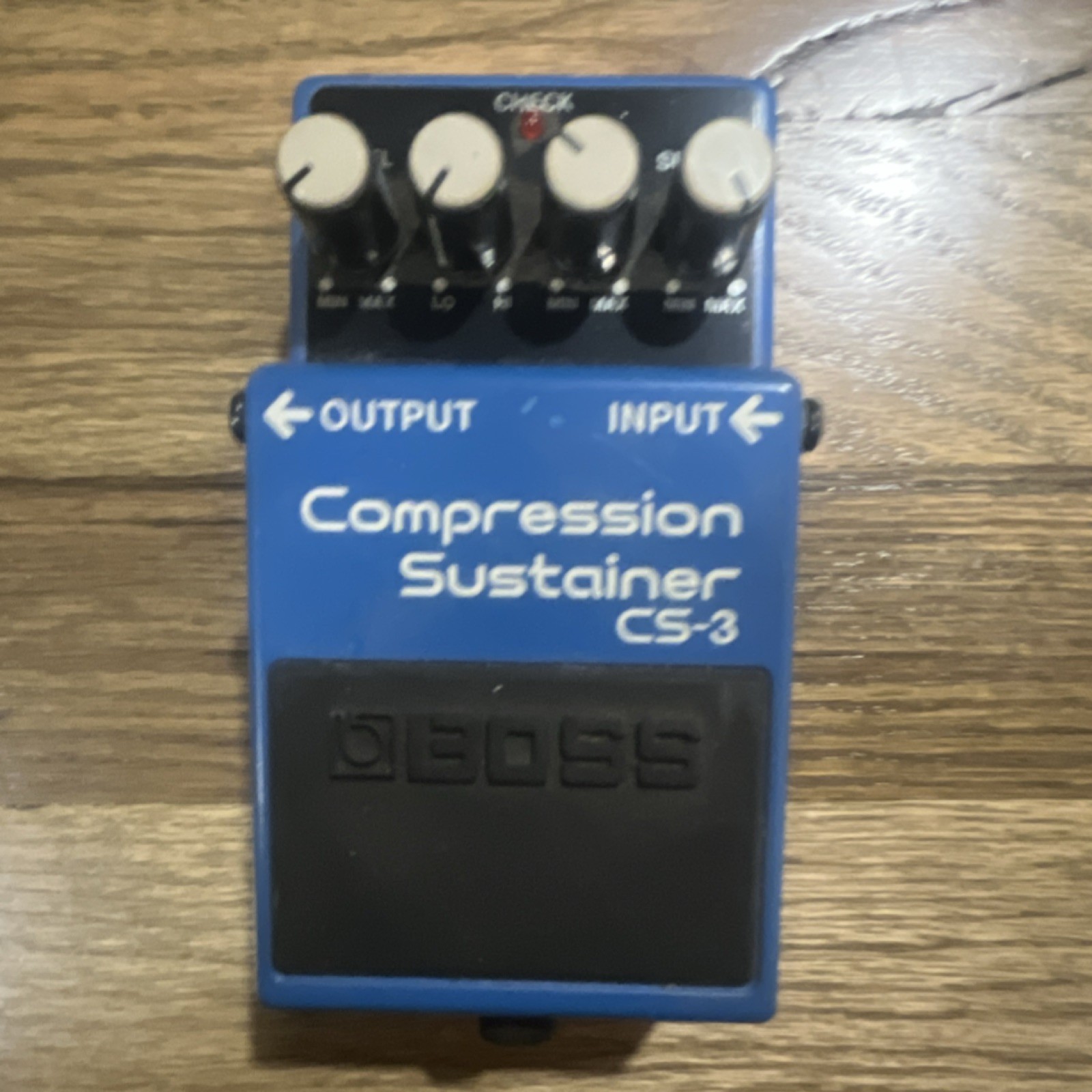 Boss CS-3 Compression Sustainer Analog Effects Pedal for Electric Guitar