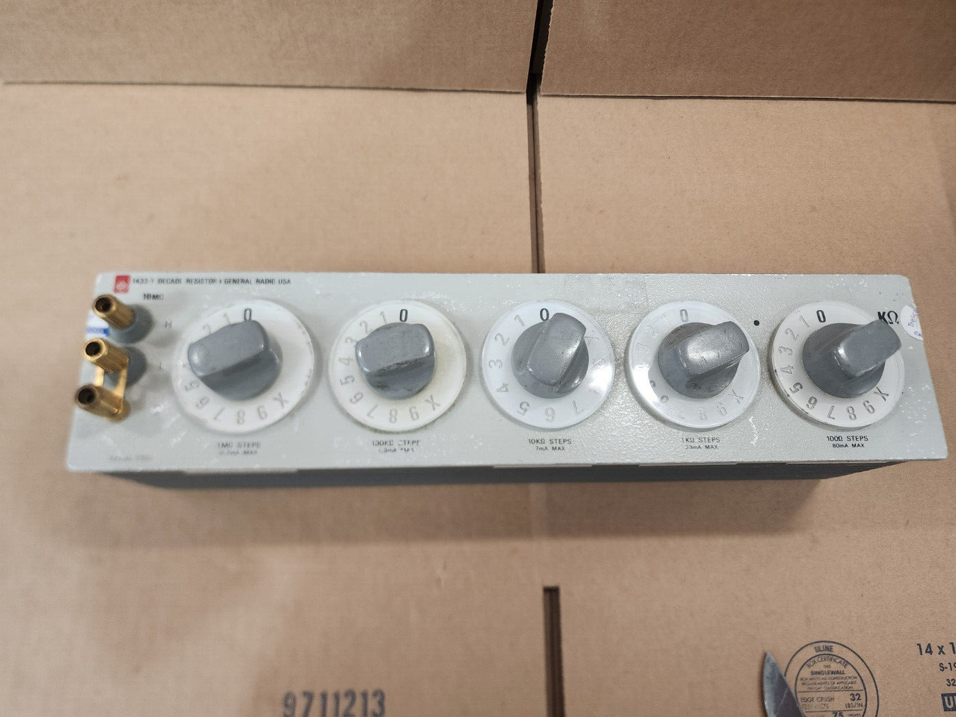 General Radio GenRad 1433-Y Decade Resistor