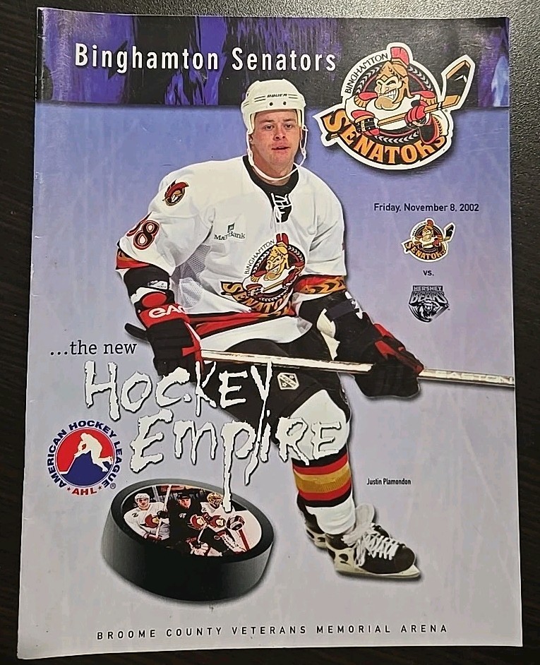 AHL Program Binghampton Senators Program November 2002