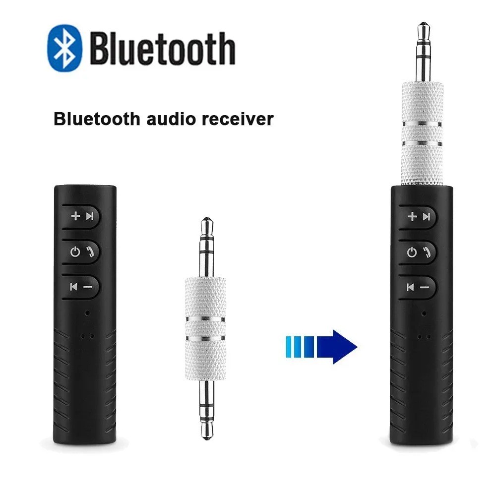Wireless 3.5mm Car Bluetooth Mini Receptor Receiver Audio Speaker Adapter AUX