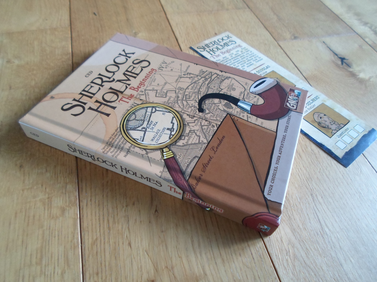 Graphic Novel Adventures Sherlock Holmes: The Beginning (MINT/NEW)