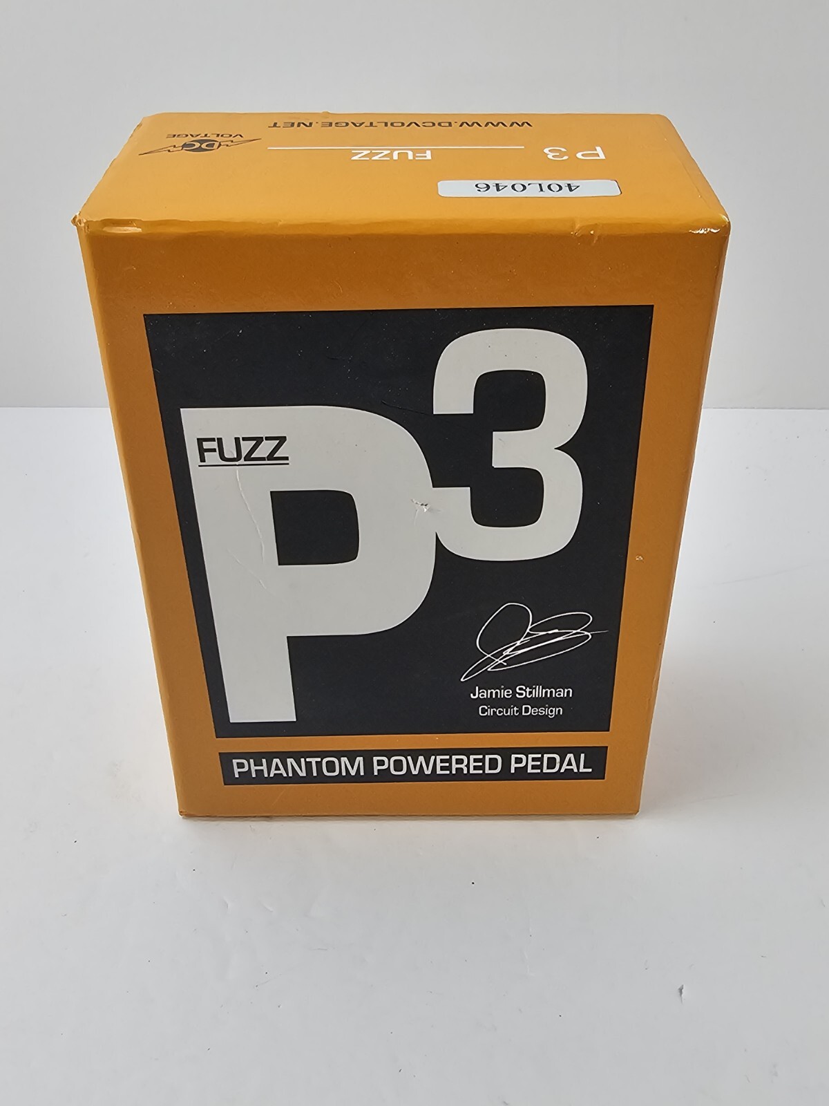 DC Voltage P3 Fuzz Jamie Stillman Phantom Powered Rare Guitar Effect Pedal