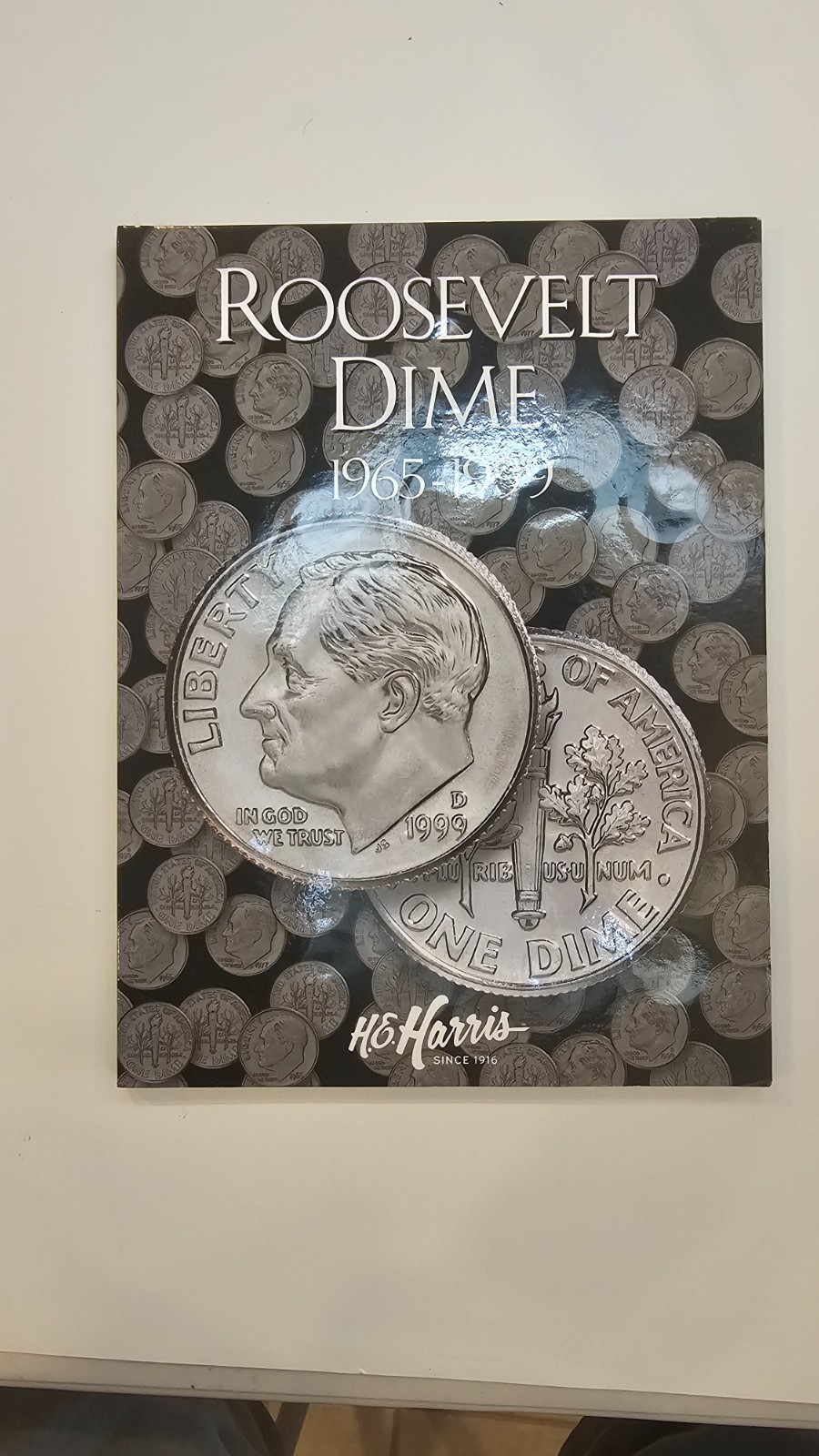 COMPLETE SET OF ROOSVELT DIMES (1965-2025 P&D) IN ALBUM + 2X2'S  (CIR- UNC)