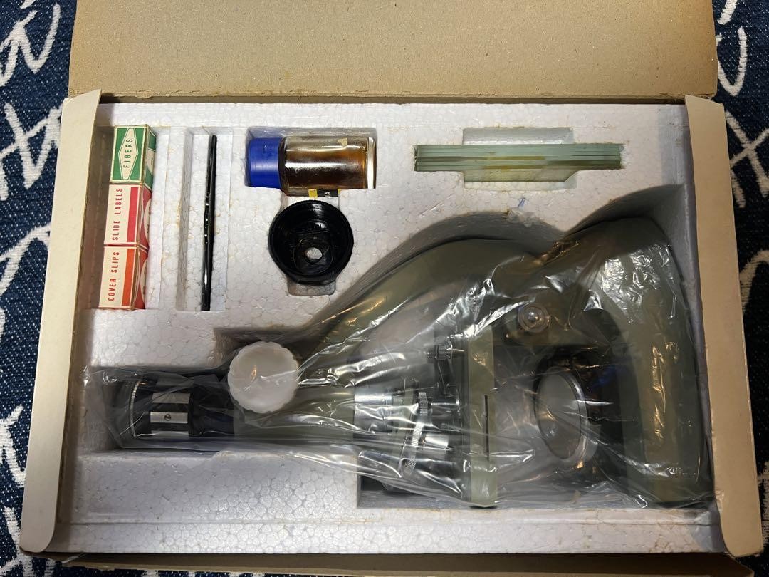 Microscope NISCO ZOOM No.2141 Nisco Showa Retro