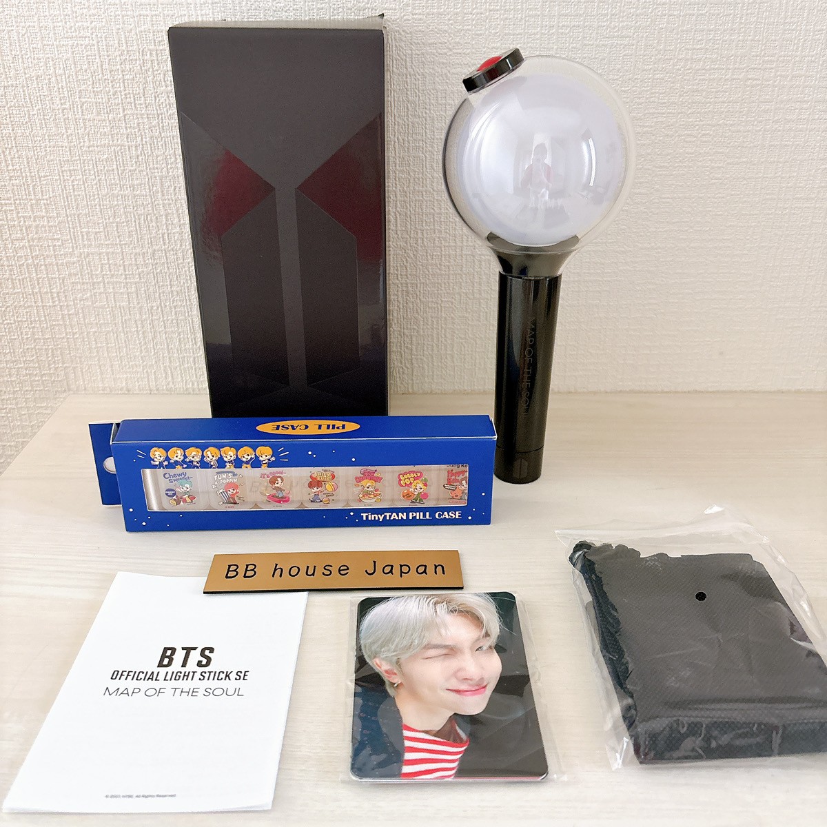 BTS Official Light Stick Army Bomb MAP OF THE SOUL SE Ver.4 2020 Photocards
