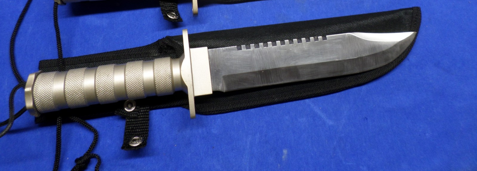Survival Knife with Sheath, Compass, Kit - 2 Available