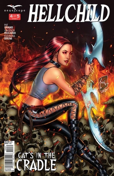 HELLCHILD #4 BY ZENESCOPE 2016 1$ COMIC SALE + BONUS