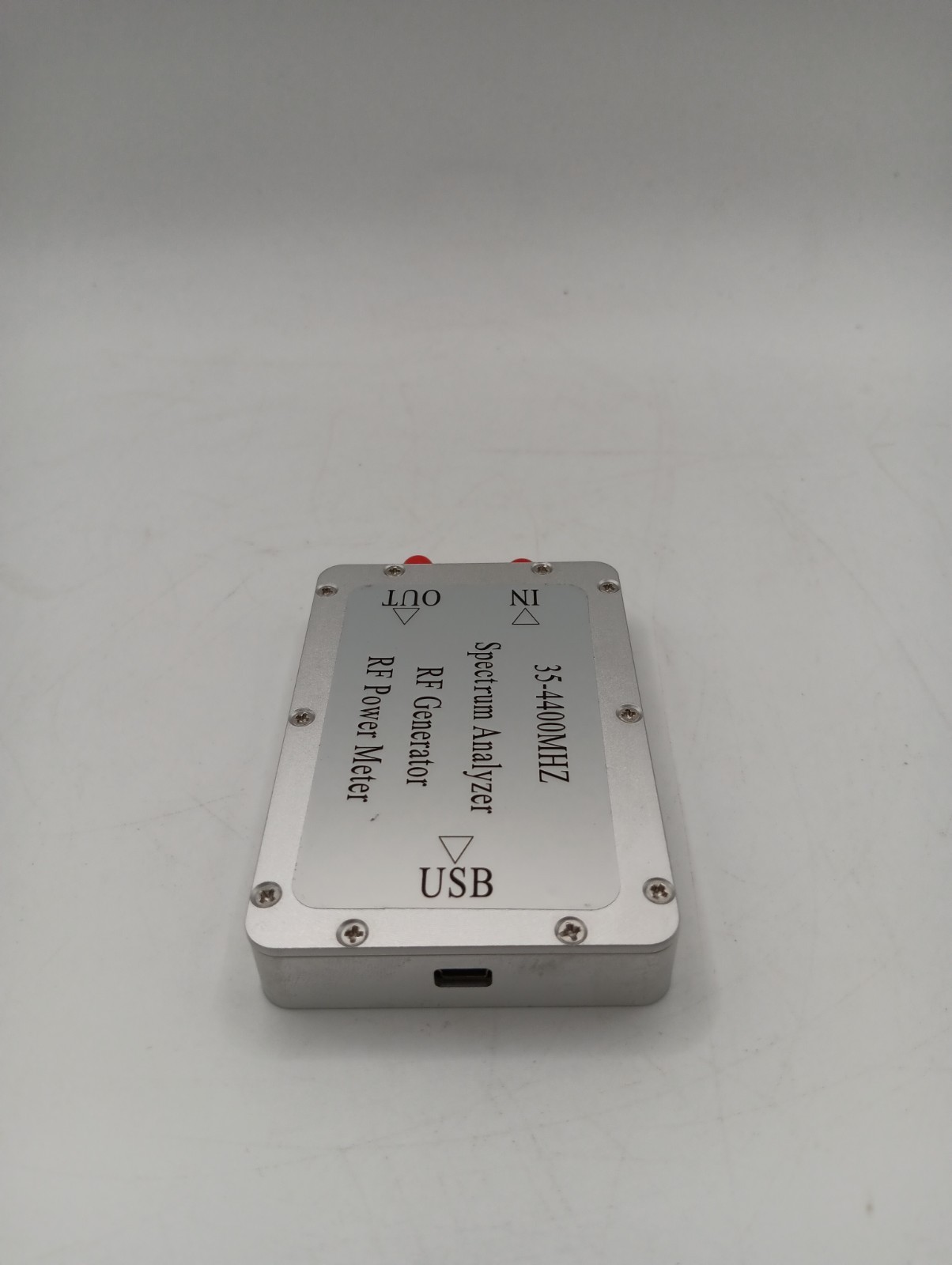 Spectrum Analyzer 35-4400MHz USB RF Frequency Source Power Meter with Cable