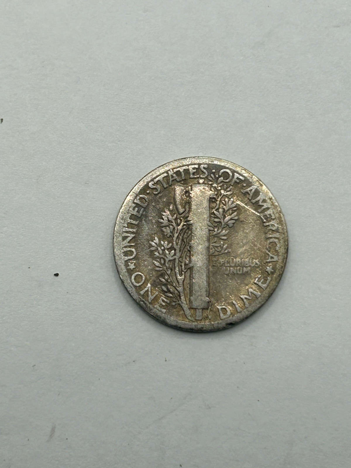 1929 Mercury Dime G+