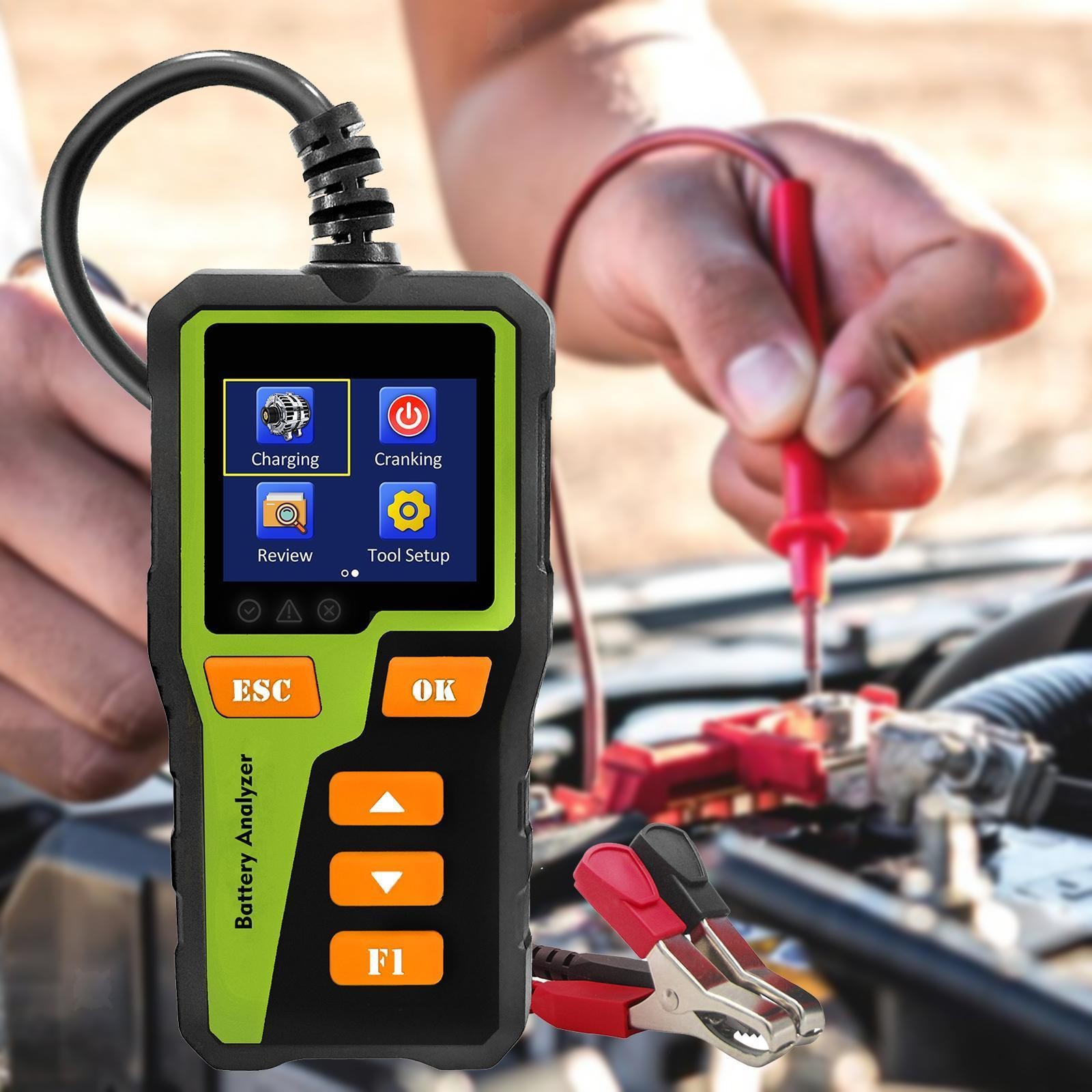 Digital Car Battery Tester Car Battery Analyzer for Vehicles