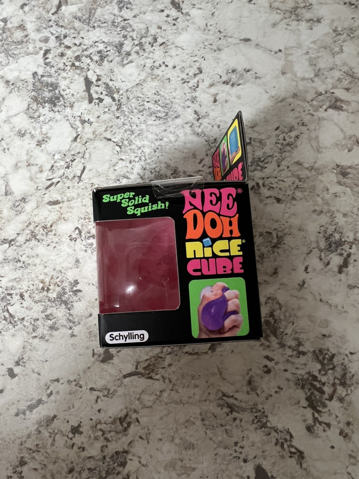 Pink Nee Doh Nice Cube