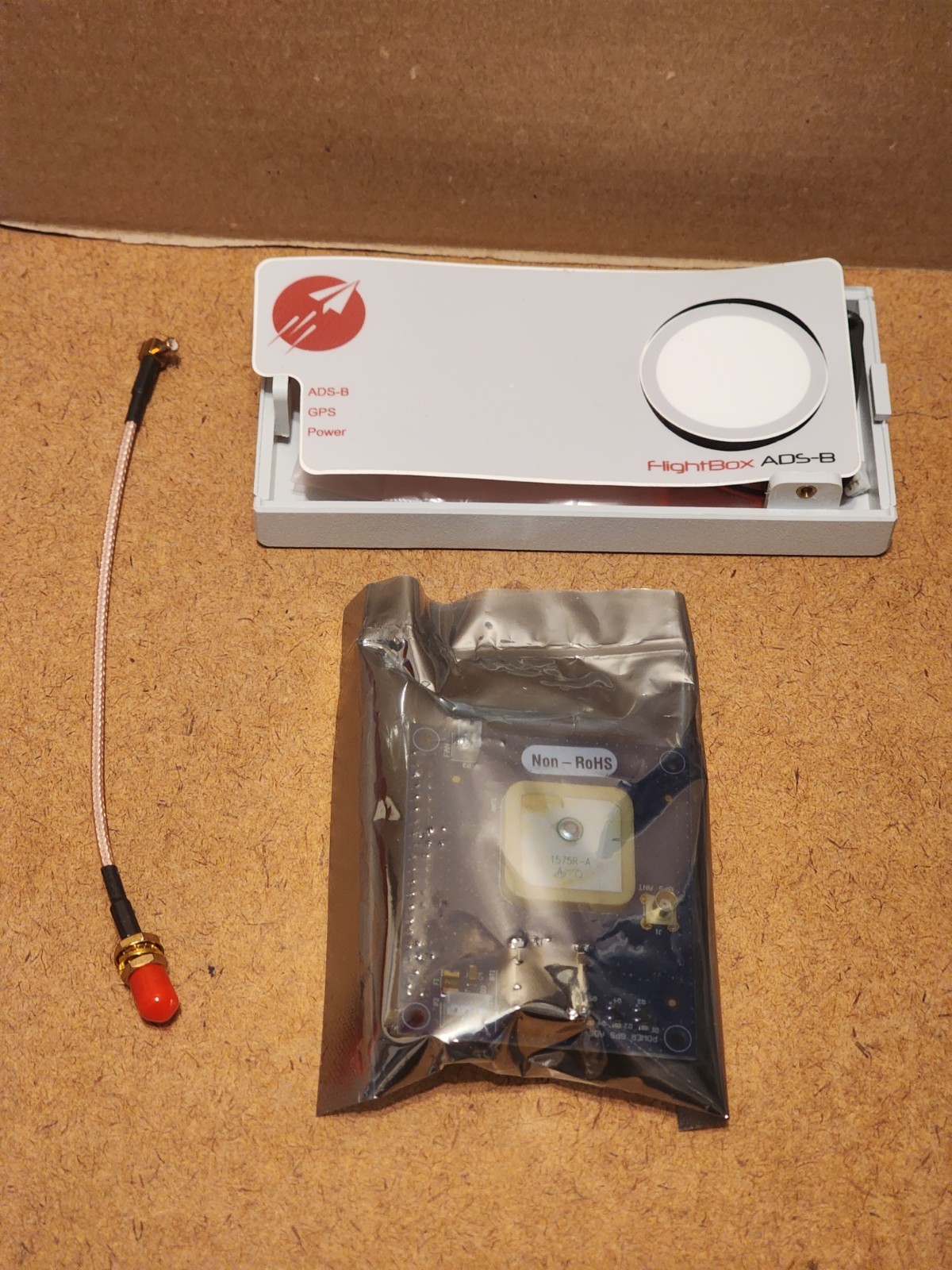 Flightbox ADS-B GPS with AHRS Board New Sealed, Cooling Fan - Free shipping