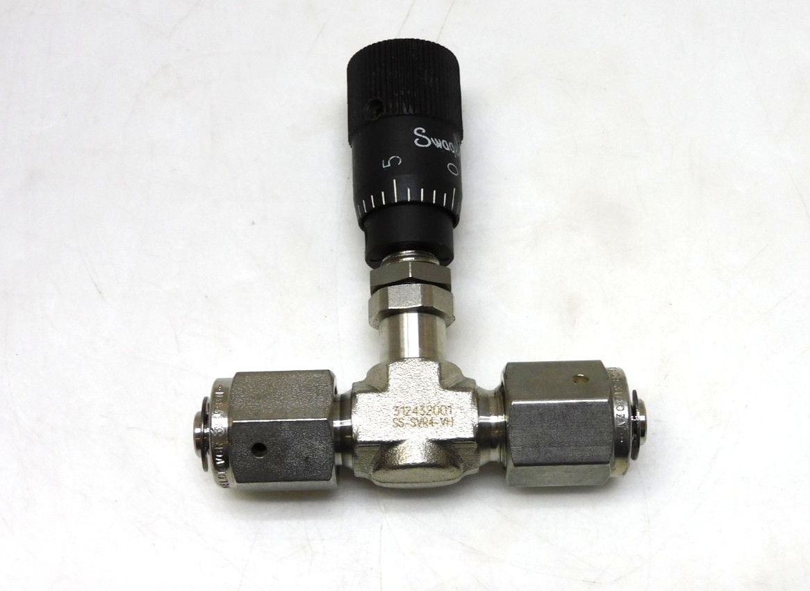 SWAGELOK SS-SVR4-VH METERING VALVE VCR PORTS