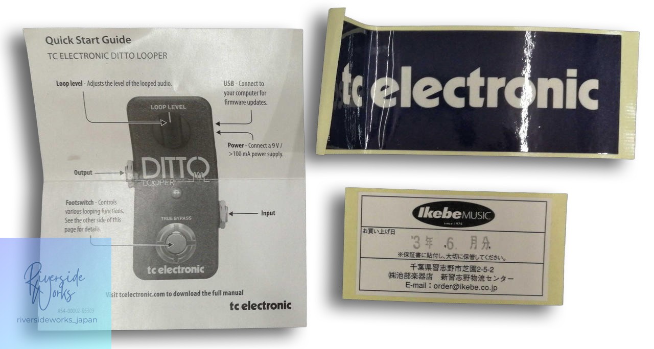 TC ELECTRONIC Ditto Looper Effects Pedal for Musicians