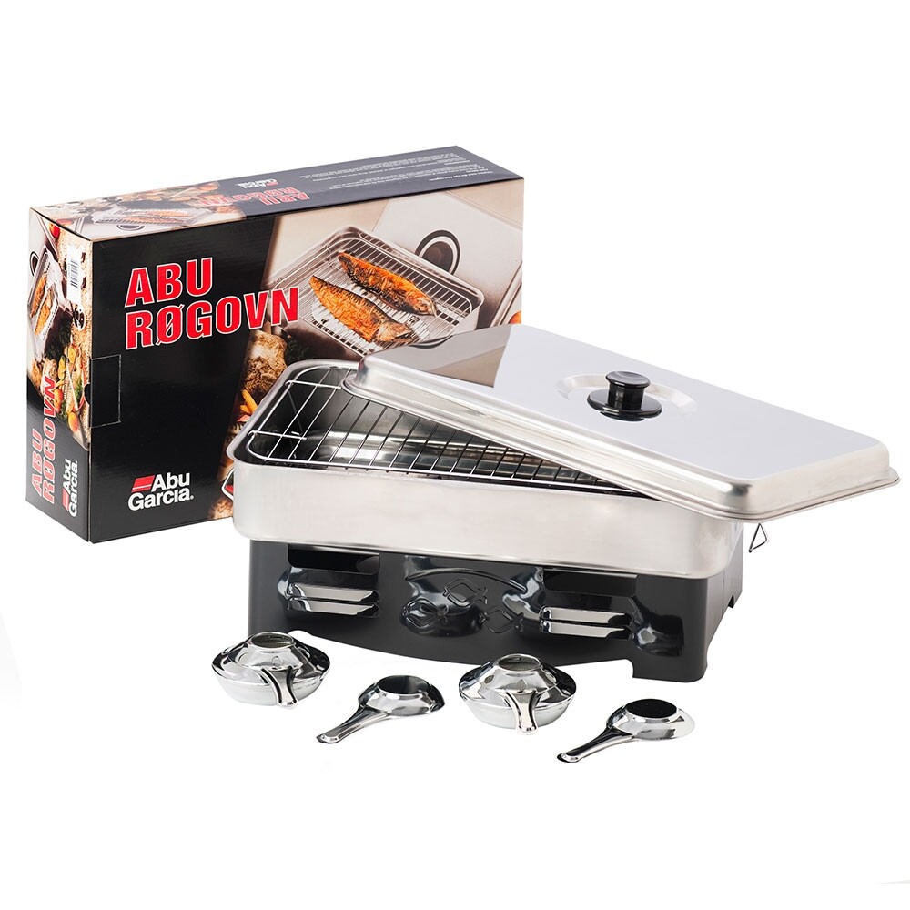Abu ® Garcia Stainless Steel Fish Smoker / Cooker With 2 Burners- 1203514 * 2026