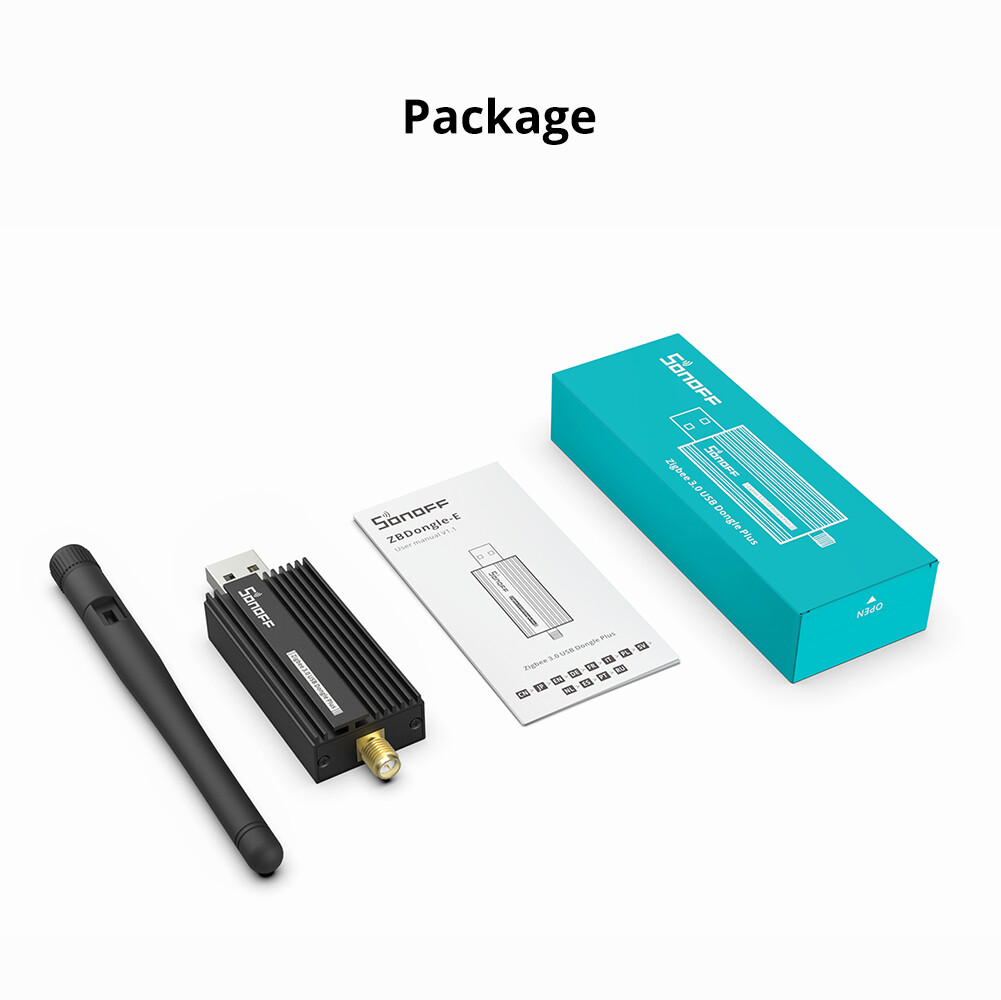 SONOFF ZBDongle-E Zigbee Bridge USB Dongle Plus Universal Gateway Smart Home Hub