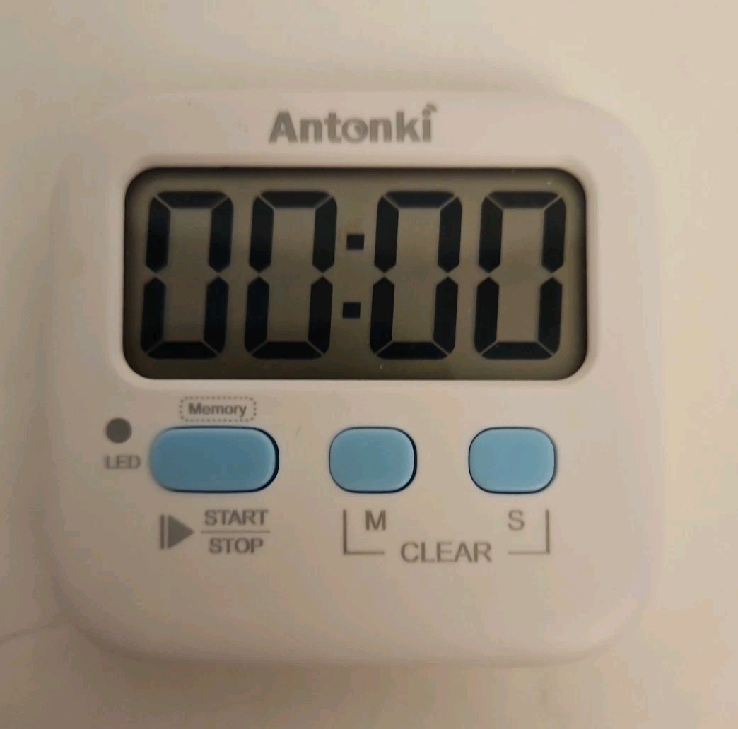 Antonki 2 Pack Digital Timer Magnetic Countdown Kitchen