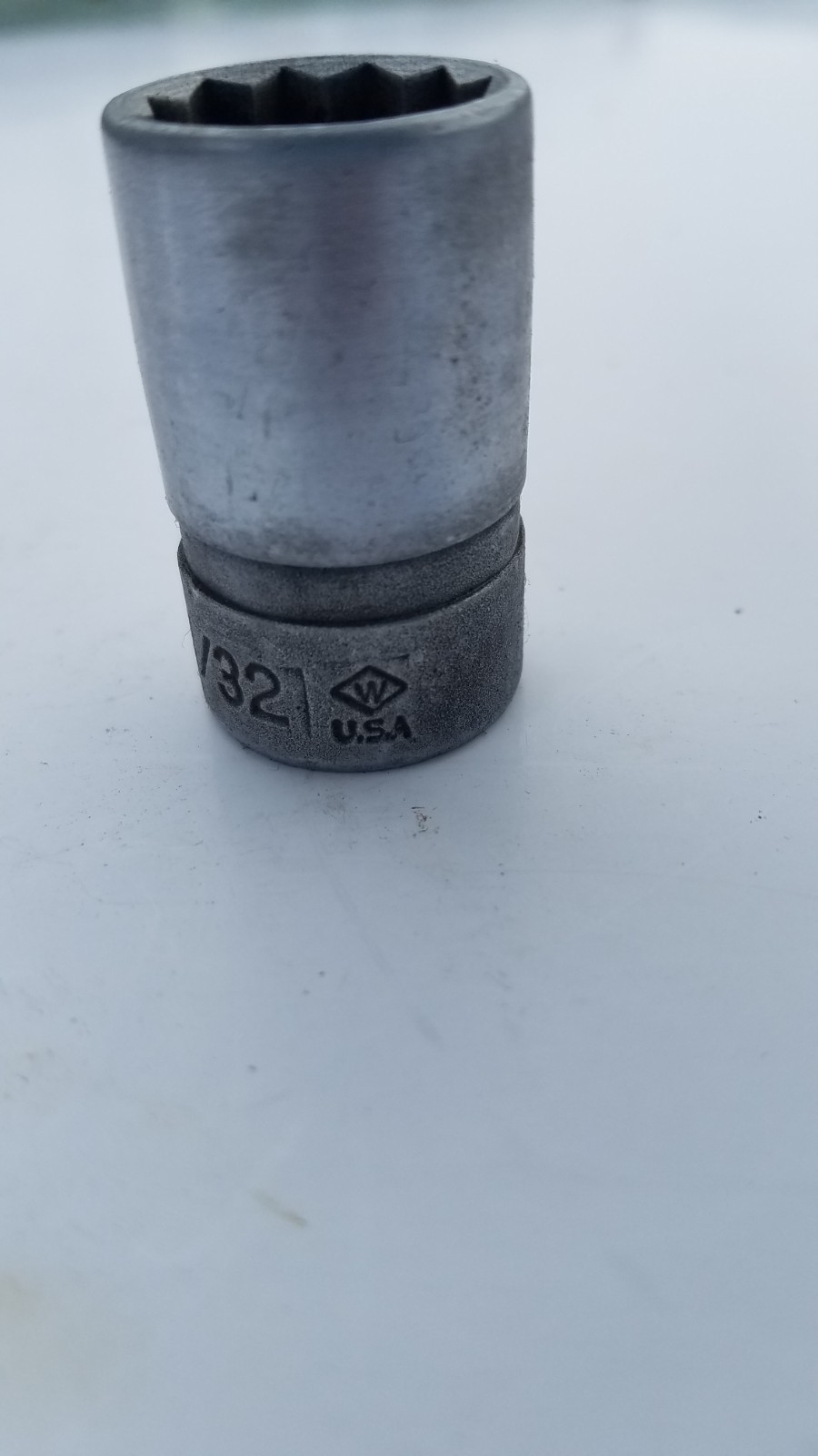 VINTAGE S-21/32 W USA. 12pt Socket