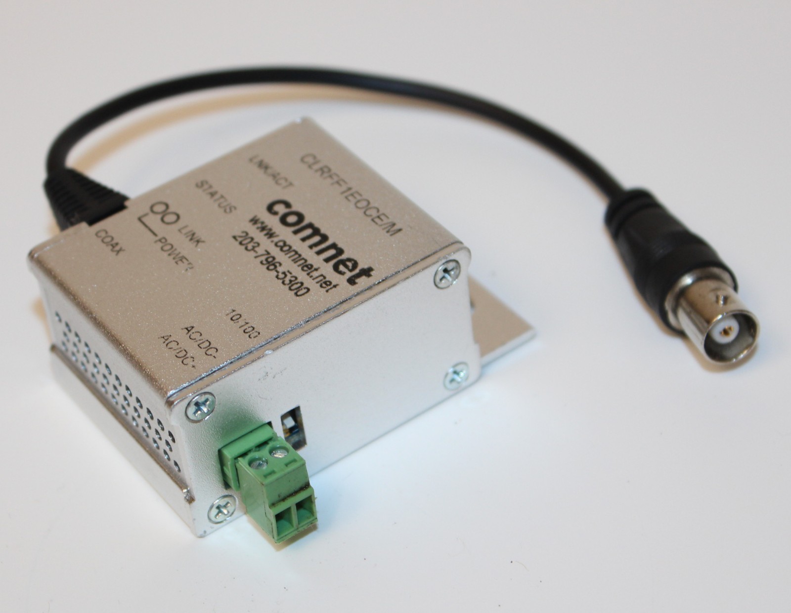 Comnet CLRFE1EOCP/M Mini Ethernet-Over-Coax or UTP Extender Remote Unit