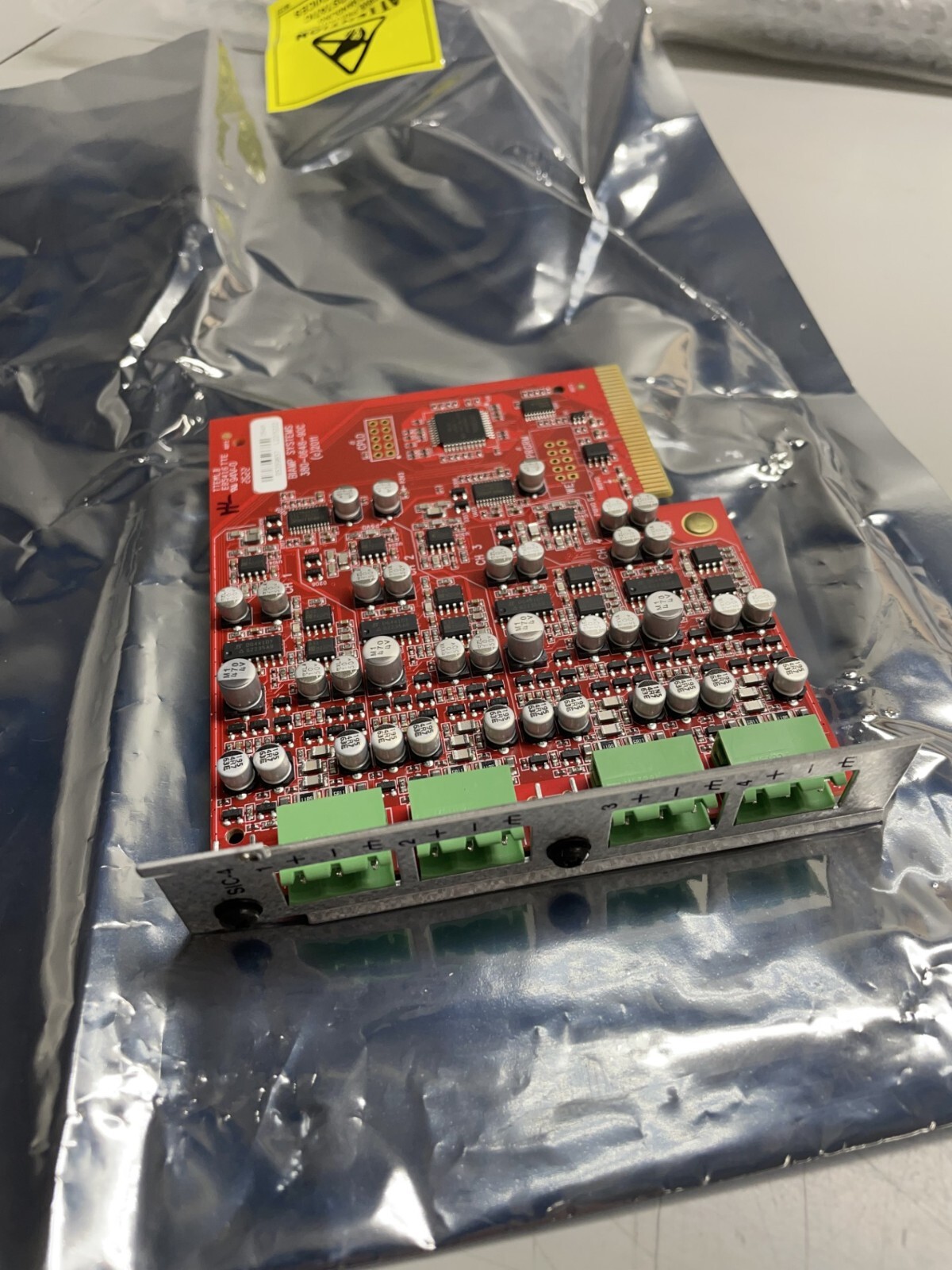 Biamp Tesira SIC-4 Card Kit 4-Channel Mic/Line Modular Input Module 909.0325.900