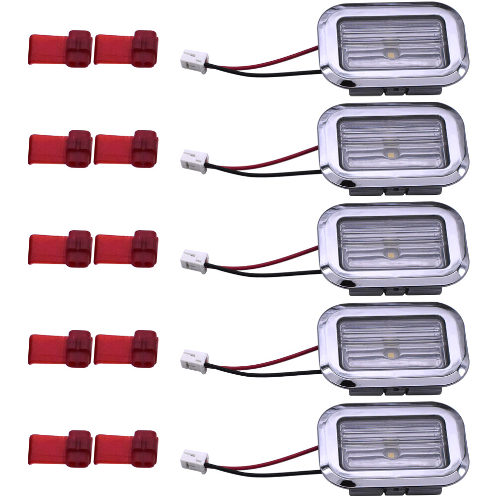 5× Refrigerator LED Light Module Assembly For Whirlpool W11462342 W11683242