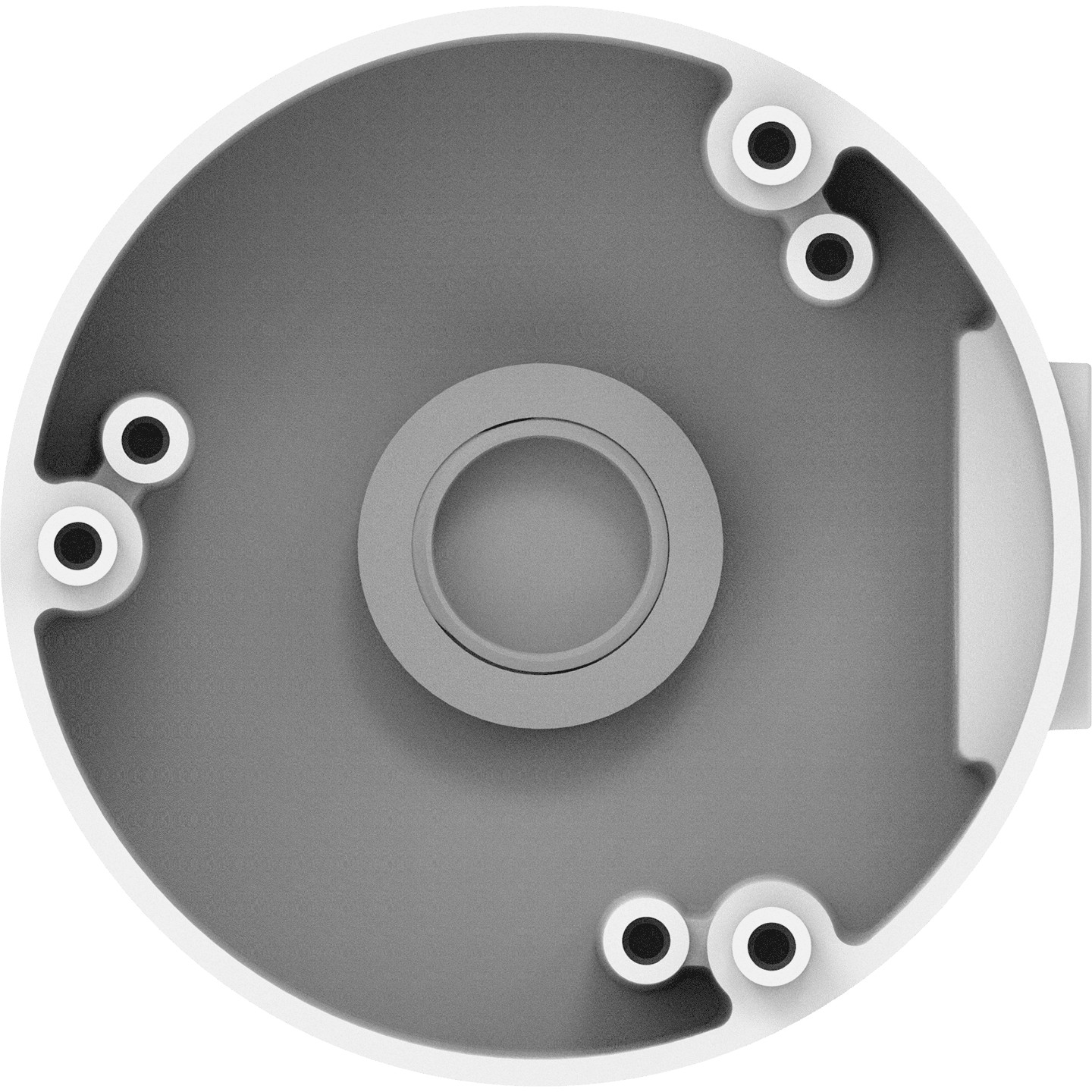 Seco-Larm EV-SSWQ Camera Junction Box Bracket White Ceiling Wall Mount