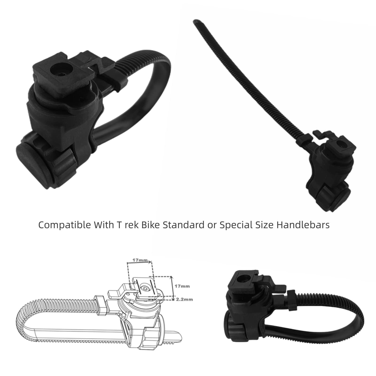 NELboNs Bike Light Mount Compatible with Bon Trager Ion Pro RT Light Tension ...