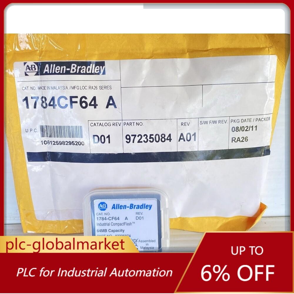 Allen-Bradley 1784-CF64 Memory Card 1784CF64 NEW AB 1PC US Free Tax