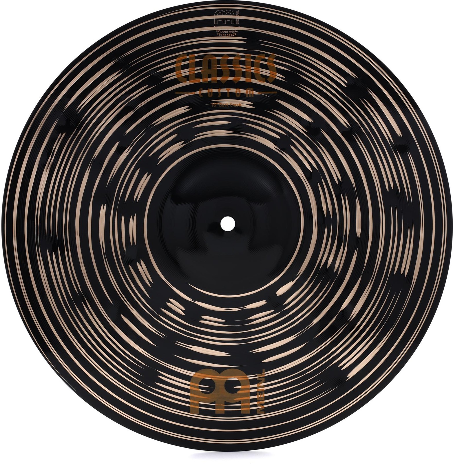 Meinl Cymbals 16 inch Classics Custom Dark Crash Cymbal (2-pack) Bundle