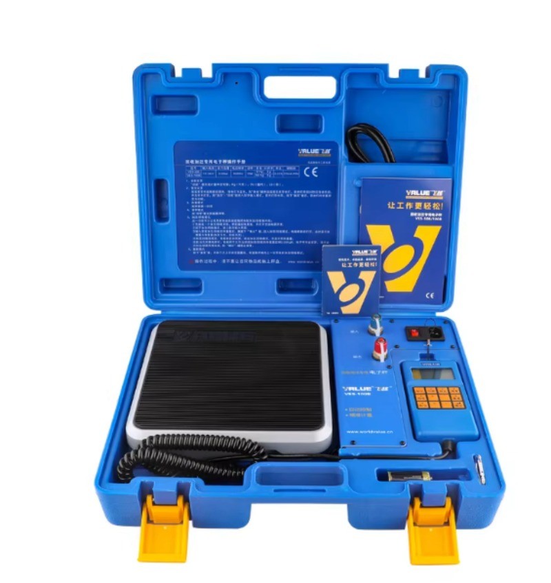 Refrigerant Quantity-Controlled Electronic Scale VES-50A/50B/100B Charging Scale