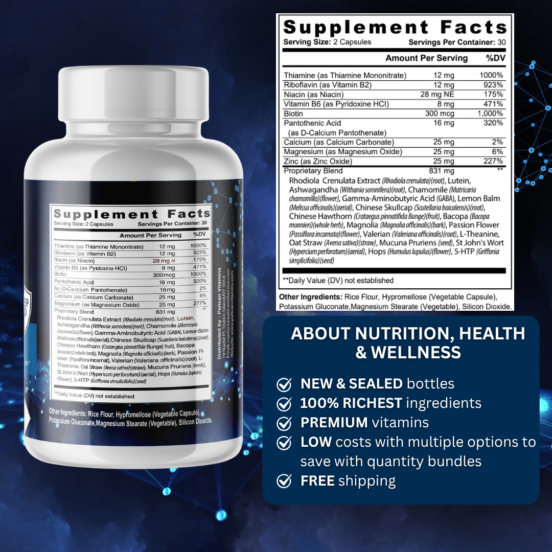 Zentra Sleep- Sleep & Brain Support- 60 Capsules