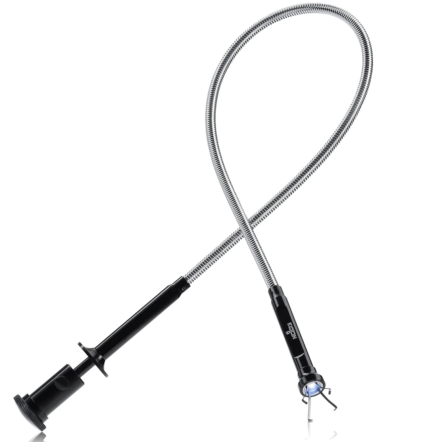 Magnetic Flexible Claw Grabber Pickup Tool with Bright LED Light - 27.7In Long M