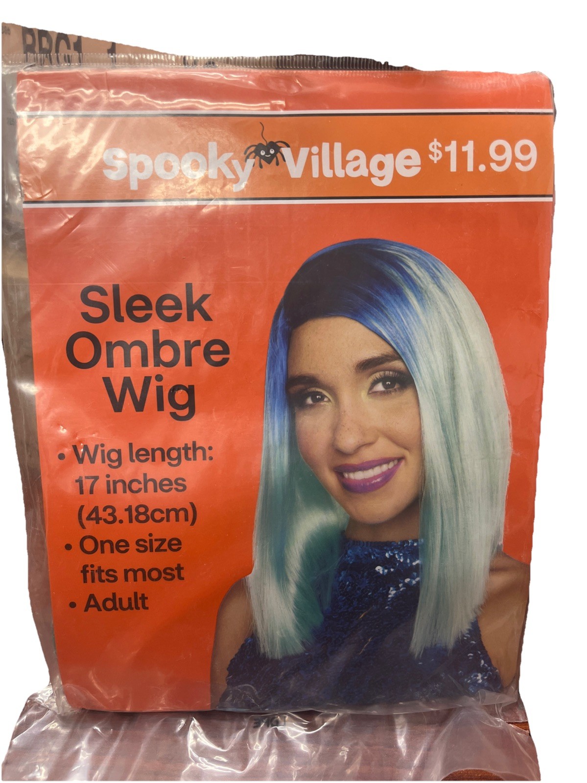 SPOOKY VILLAGE HALLOWEEN WIG - SLEEK OMBRE - ONE SIZE