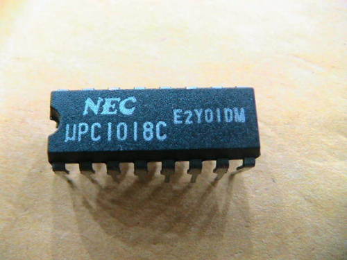 2x IC MODULE UPC1018c Top Brand Manufacturer, No China Copies 12714-87/98