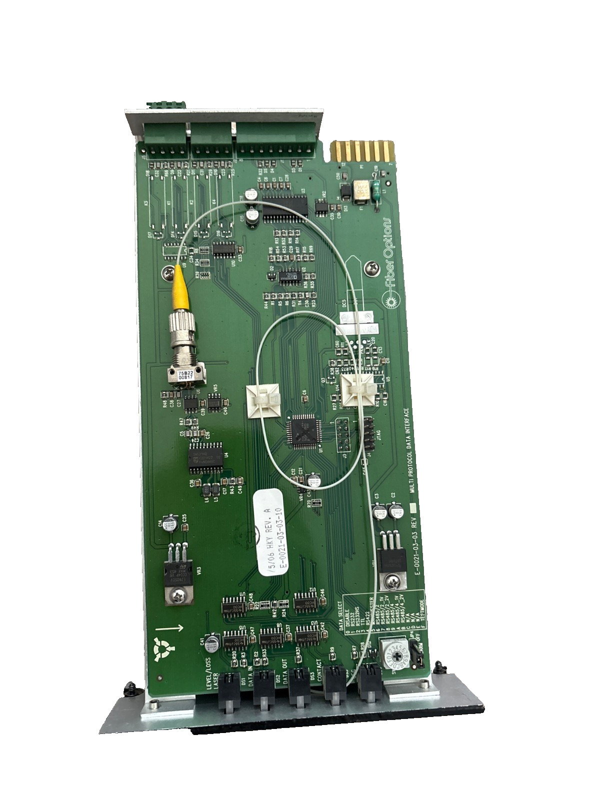GE Security S7734DVT-RST1 Fiber Video Transmitter Card 7734-T Module