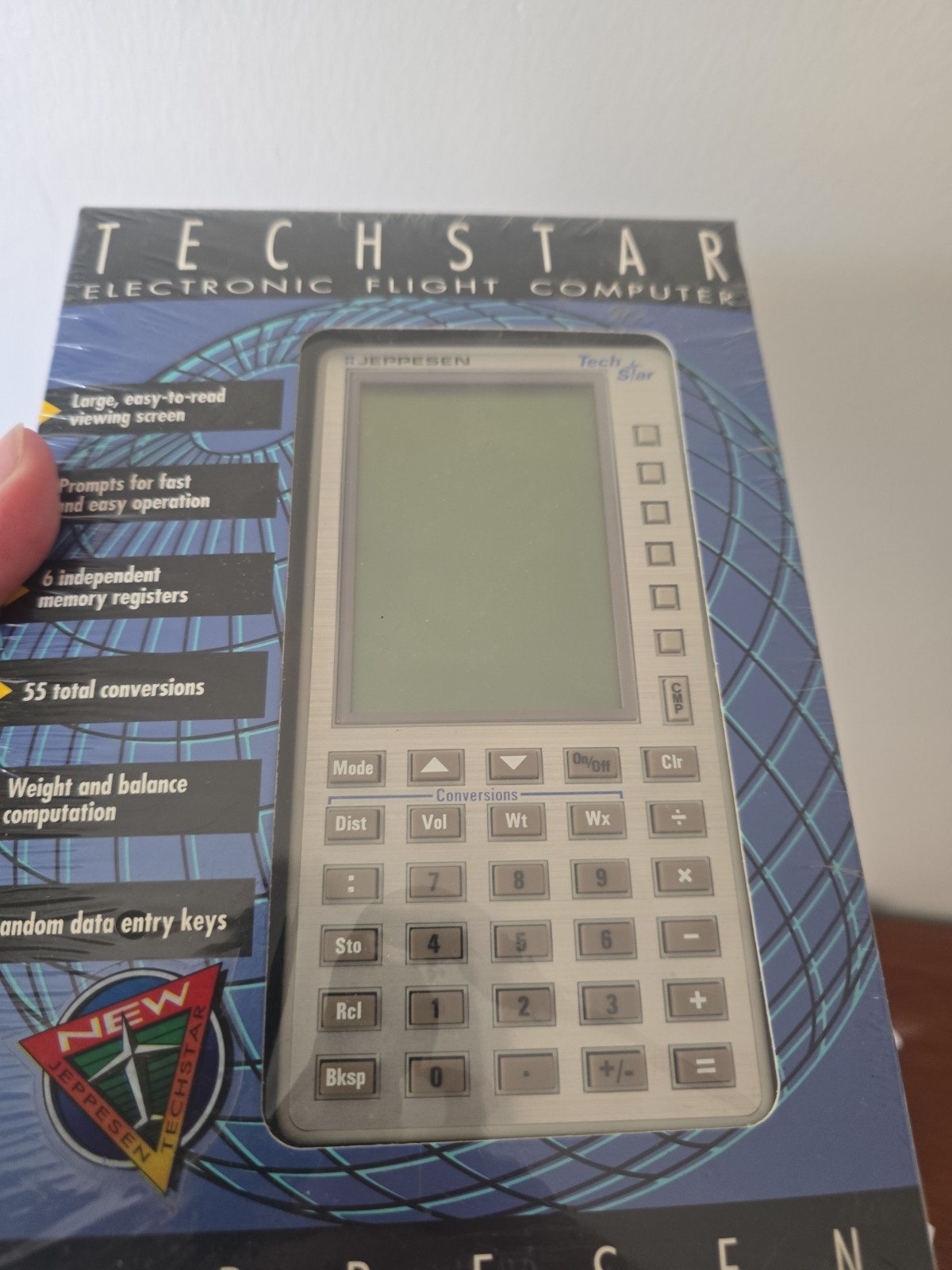 Sealed Jeppesen TechStar Electronic Flight Computer